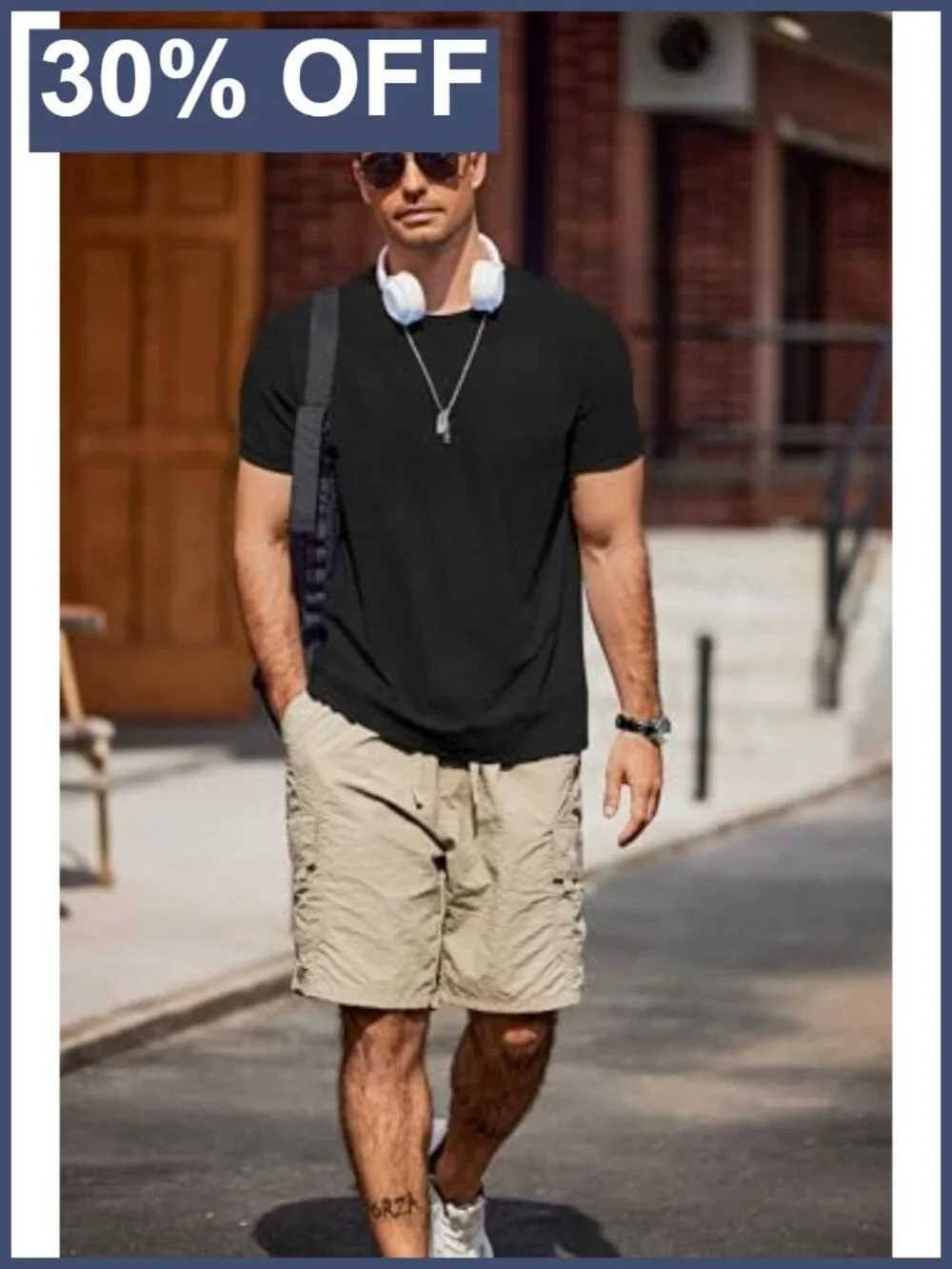 Mens Crew Neck Short Sleeve T-Shirt Regular Fit Basic Tee Casual Summer_4
